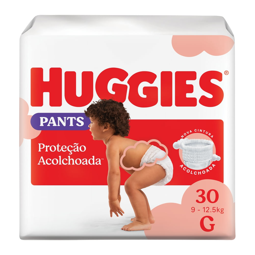 Fralda Descartável Noturna Huggies Supreme Care Roupinha 30un Tamanho G